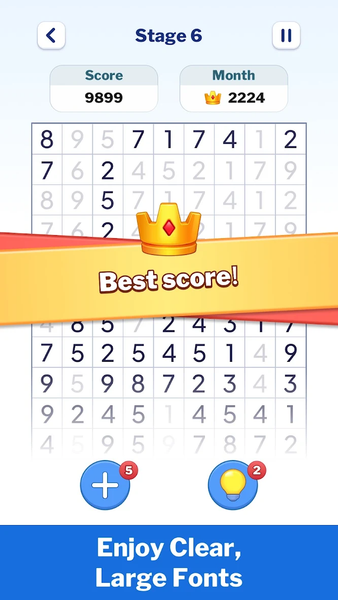 Number Match - Number Game - عکس بازی موبایلی اندروید