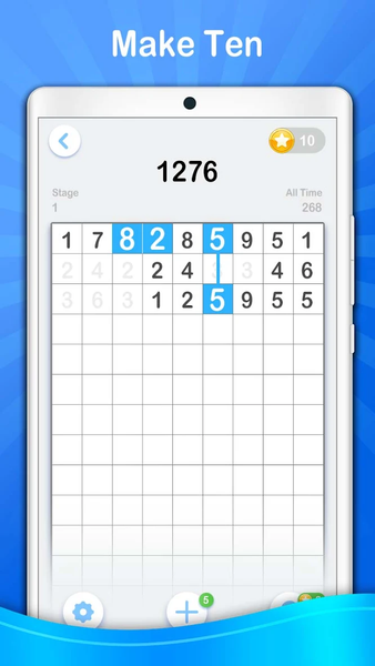 Number Puzzle - Ten & Pair - Image screenshot of android app