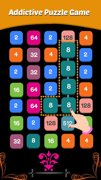 2248 Number Merge Puzzle Game - عکس بازی موبایلی اندروید