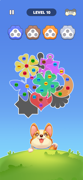 Paws Rescue - Nut Screw Puzzle - عکس بازی موبایلی اندروید