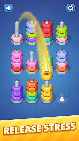 Nut Sort Magic - Puzzle Game - عکس بازی موبایلی اندروید