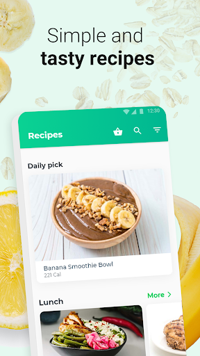 Calorie counter & Food tracker - عکس برنامه موبایلی اندروید