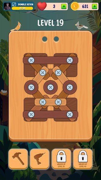 Screw, Nuts and Bolts Puzzle - عکس بازی موبایلی اندروید