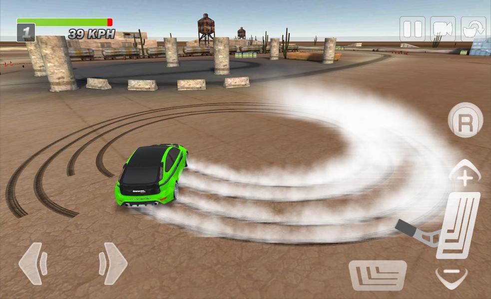 Driftkhana Free Drift Lite - Gameplay image of android game