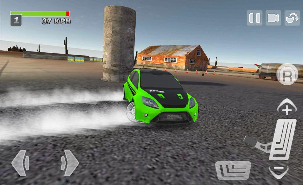 Driftkhana Free Drift Lite - Gameplay image of android game