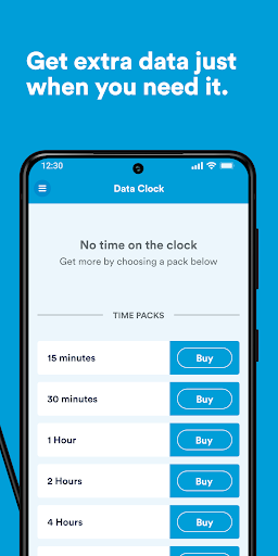 Data Clock - عکس برنامه موبایلی اندروید