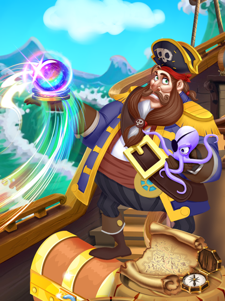 Pirate Treasure Classic - عکس بازی موبایلی اندروید