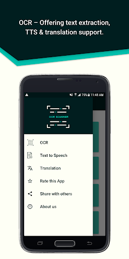 Image to text scanner - OCR  - TTS - Translator - Image screenshot of android app