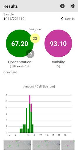Oculyze BB ۲.۰ Yeast Counter - عکس برنامه موبایلی اندروید