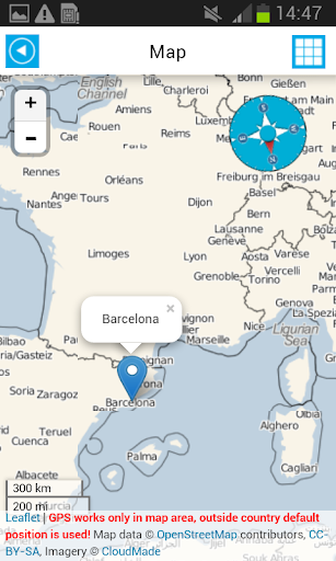 Europe Offline Map & Guide - Image screenshot of android app