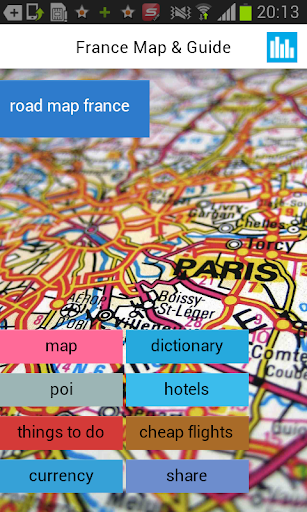 France Offline Map & Weather - عکس برنامه موبایلی اندروید