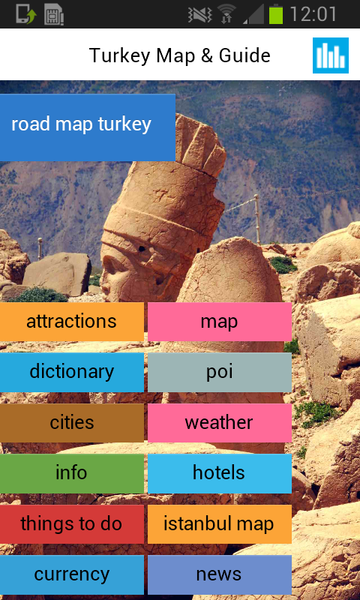 turkey Map - عکس برنامه موبایلی اندروید