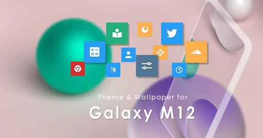 Galaxy m12 Theme - Image screenshot of android app