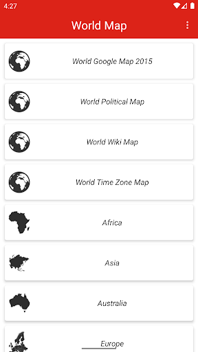 World Offline Map - Image screenshot of android app