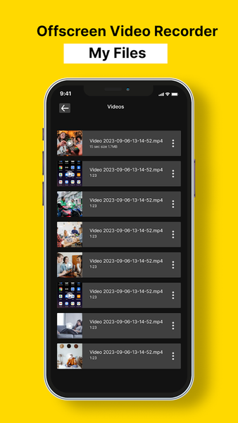 OffScreen Video Recorder - عکس برنامه موبایلی اندروید
