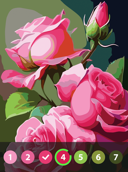 Oil Painting Color by Number - عکس بازی موبایلی اندروید