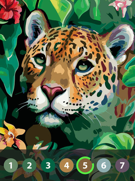 Oil Painting Color by Number - عکس بازی موبایلی اندروید