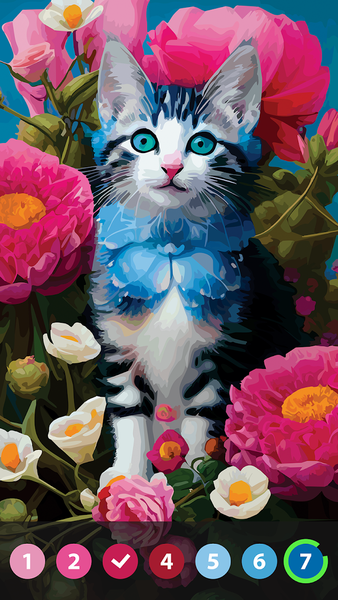 Oil Painting Color by Number - عکس بازی موبایلی اندروید