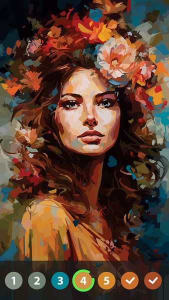 Oil Painting Color by Number - عکس بازی موبایلی اندروید