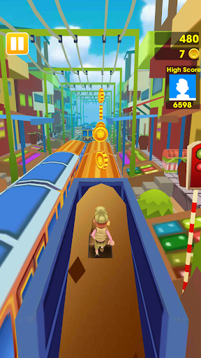 Railway Runner 2: to the moon - Image screenshot of android app