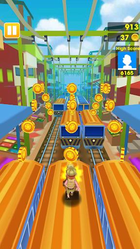 Railway Runner 2: to the moon - Image screenshot of android app