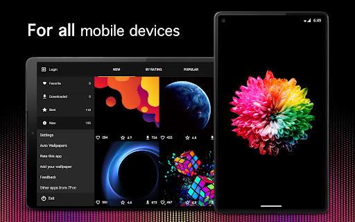 OLED Wallpapers ۴K - عکس برنامه موبایلی اندروید