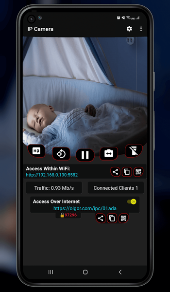 IP Camera - Image screenshot of android app