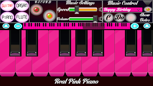 Pink Piano - Image screenshot of android app
