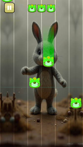 Note Bunny Strike - عکس برنامه موبایلی اندروید