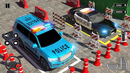 Police Car Games Parking 3D - Gameplay image of android game
