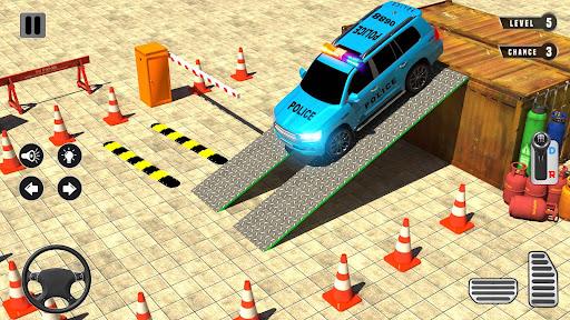 Police Car Games Parking 3D - Gameplay image of android game
