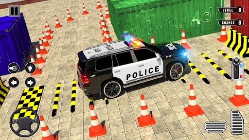 Police Car Games Parking 3D - Gameplay image of android game