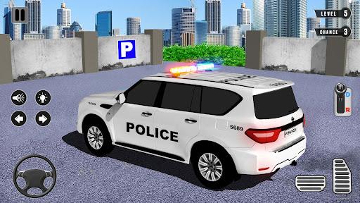 Police Car Games Parking 3D - Gameplay image of android game