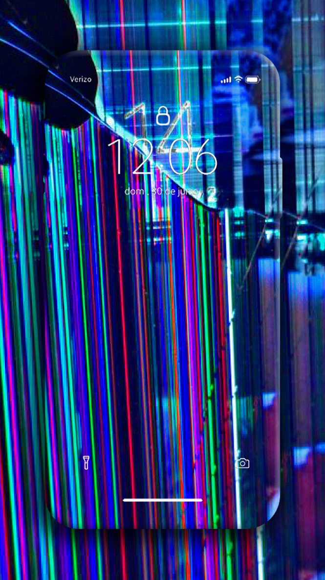 broken screen wallpaper for android