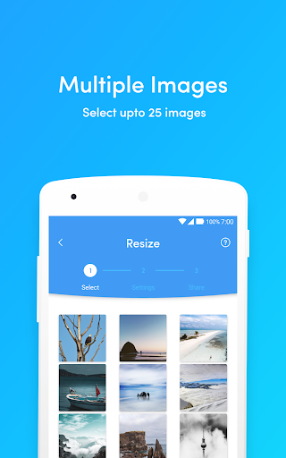 PicTools Batch crop resize compress crop multiple - عکس برنامه موبایلی اندروید