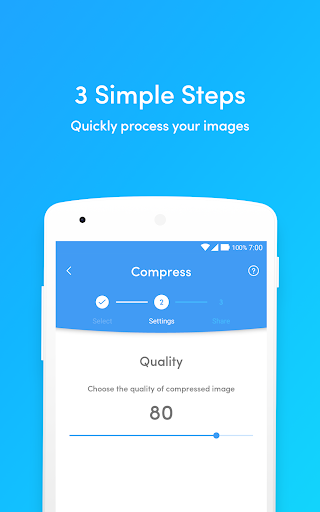 PicTools Batch crop resize compress crop multiple - عکس برنامه موبایلی اندروید