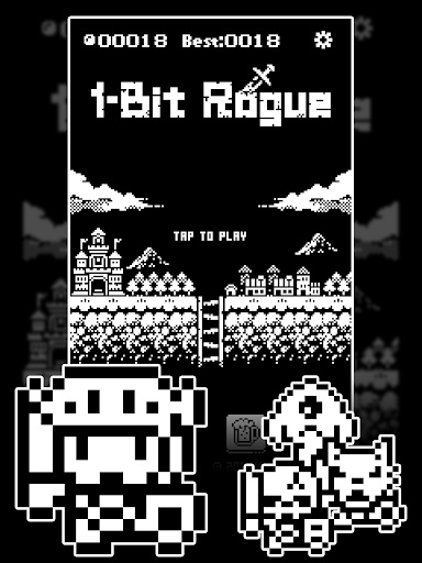 1-Bit Rogue - عکس بازی موبایلی اندروید