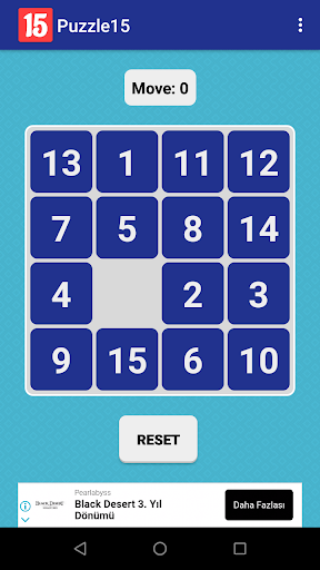 Puzzle ۱۵ - عکس برنامه موبایلی اندروید