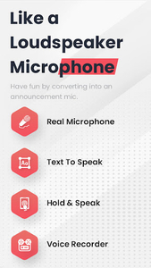 Live Microphone, Mic Announce - عکس برنامه موبایلی اندروید