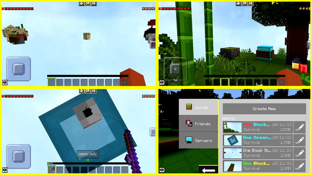ONE BLOCK - Gameplay image of android game