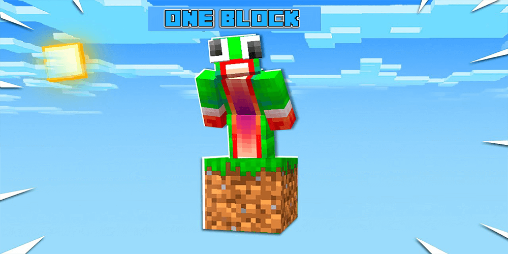 One Block Survival Minecraft M - عکس برنامه موبایلی اندروید
