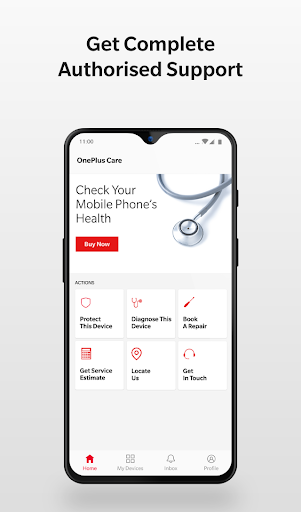 OnePlus Care - عکس برنامه موبایلی اندروید
