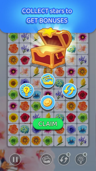 Onet Connect - Connect Blocks - Gameplay image of android game