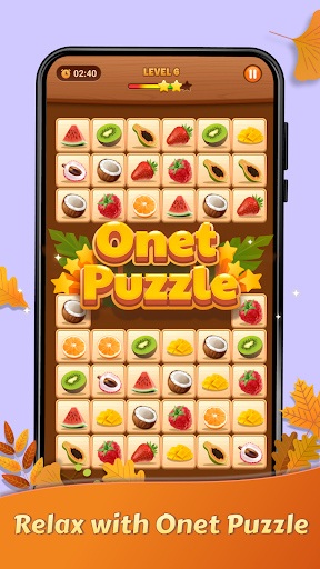 Onet Puzzle - Tile Match Game - عکس بازی موبایلی اندروید