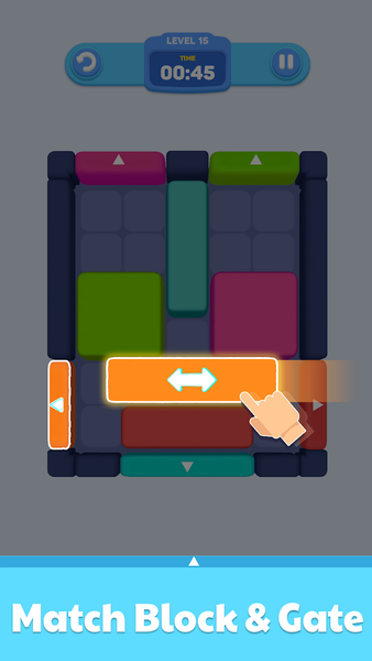 Block Hustle - Gameplay image of android game