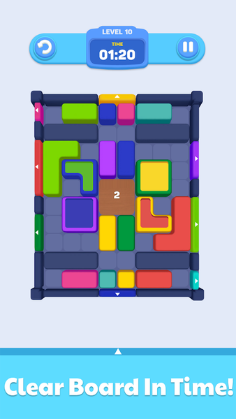 Block Hustle - Gameplay image of android game