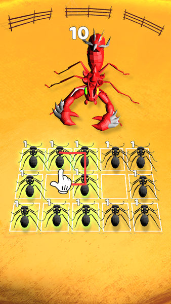 Merge Ant: Insect Fusion - Gameplay image of android game