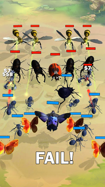 Merge Ant: Insect Fusion - عکس بازی موبایلی اندروید