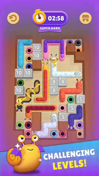 Snail Out - Gameplay image of android game