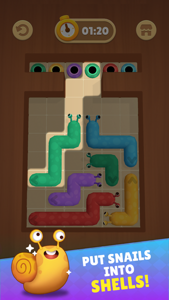 Snail Out - Gameplay image of android game